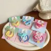 Korean-style simple small hair band, sweet candy-colored small hair tie, small braid hair tie, cute for girls, hair tie leather case headwear, children's autumn and winter cute Specification image